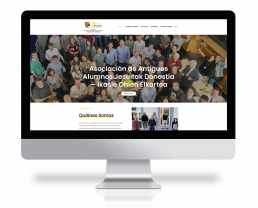 Web Asociación Antiguos Alumnos Jesuitak