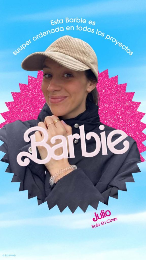 Generador de selfies de la película de Barbie