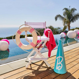 El marketing de barbie la película Barbie Dreamhouse Casa Airbnb