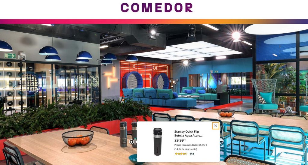 Merchandising de OT 2023 en la tienda de Amazon