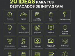 Historias destacadas de Instagram: 20 ideas clave