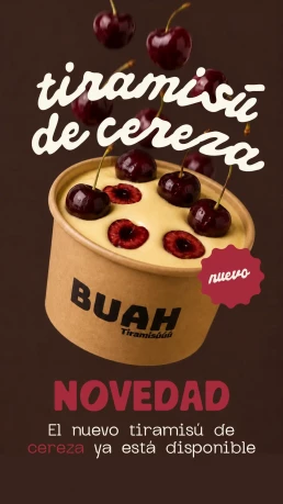 BUAH Tiramisú Bilbao
